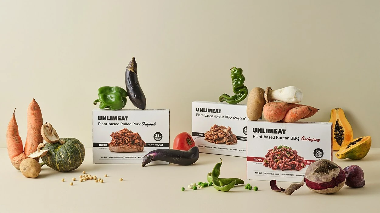 Korean brand Unlimeat plant-based foods for the US market - new plant-based foods for 2024